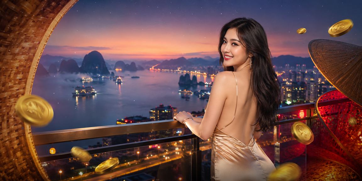 Người dùng kiểm tra đăng nhập casino mobile tại vịnh Hạ Long